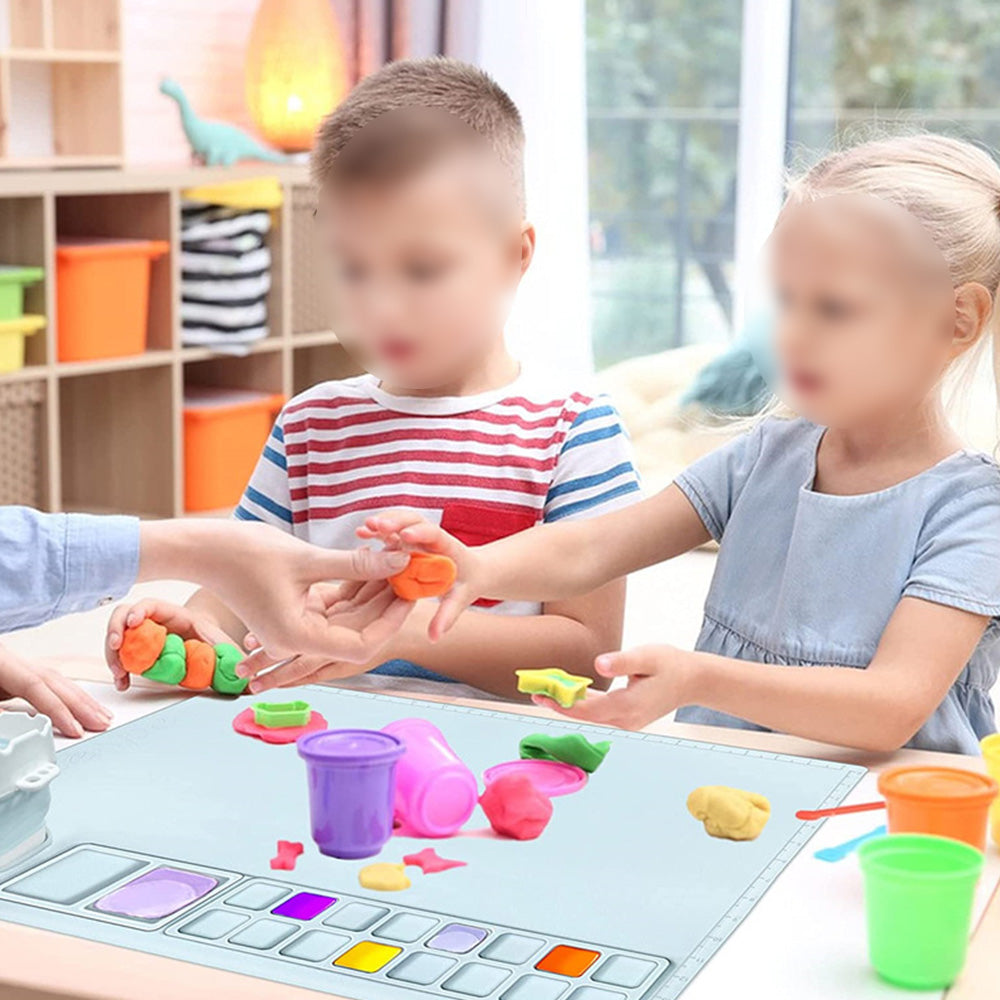 Silicone Art Mat Non-Stick Suitable For Resin Casting Crafts Painting Clay and Play.