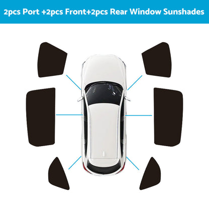 Magnetic Car Window Sun Shade Mesh Suitable For Mazda CX-8 2018-2023.
