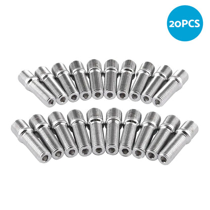 M12 x 1.5 Wheel Stud Conversion Bolts Suitable for German Cars 58mm