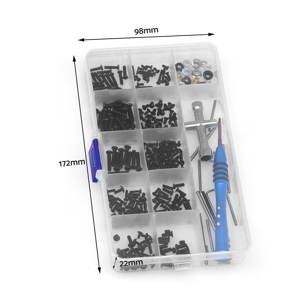 RC Car Repair Tool Wrench Screws Nuts Set Suitable For Wltoys RC Car 1 14 144001.