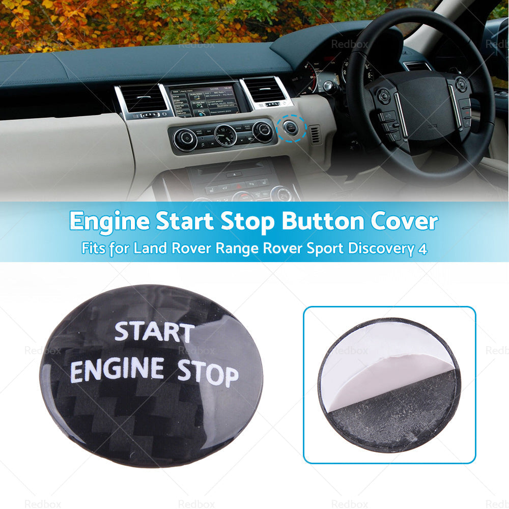 Engine Start Stop Button Cover Fits For Land Rover Range Rover Sport Discovery 4.