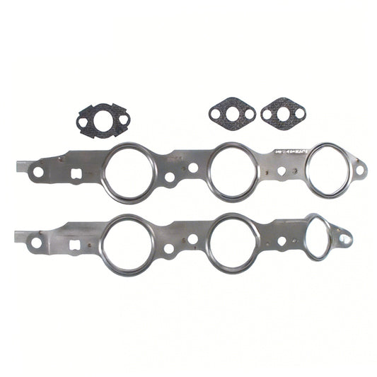 Exhaust Manifold Gasket Set Suitable for Chevrolet GMC Buick Cadillac V8.