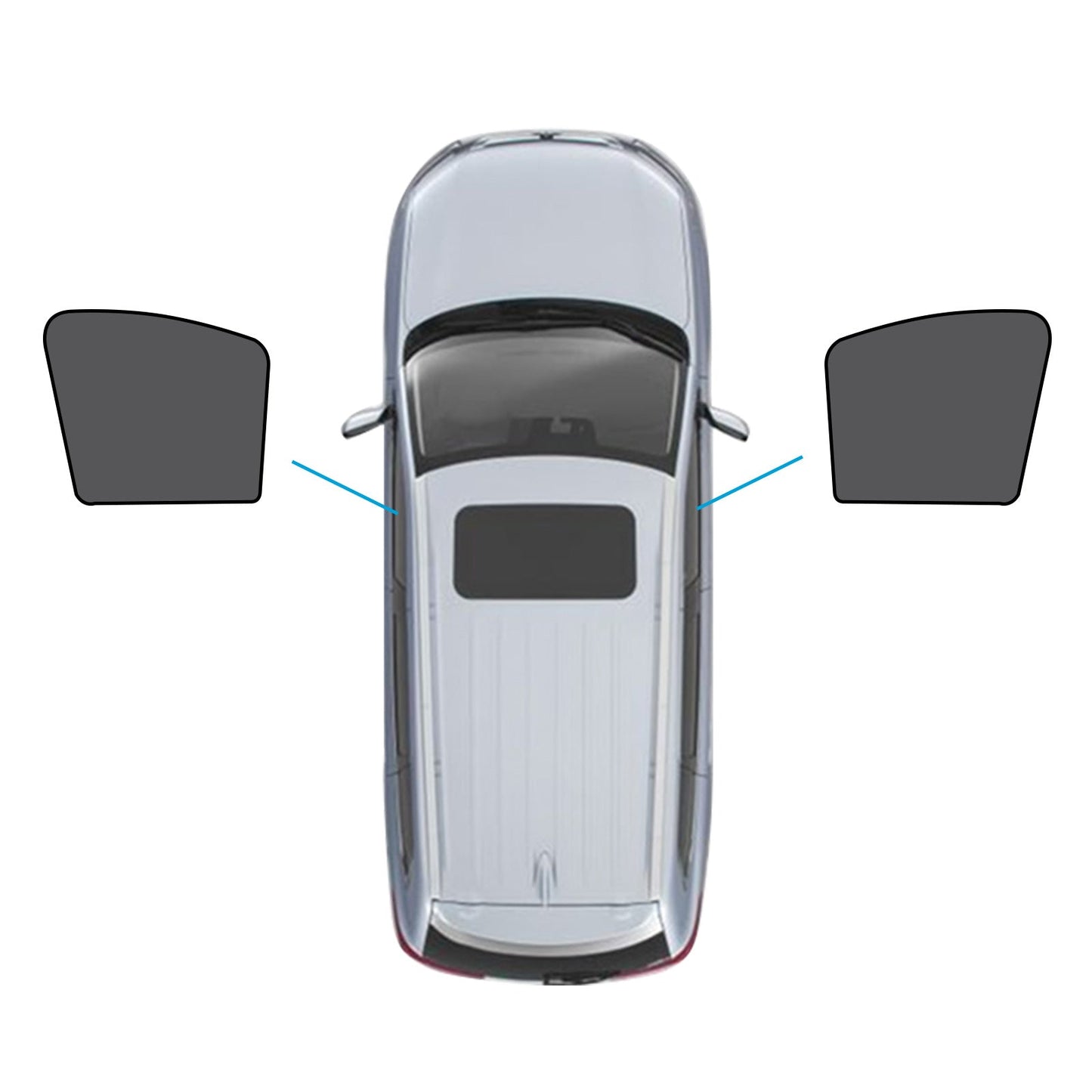 Car Window Sun Shade Magnetic Mesh Suitable For Mazda CX-60 2022-Present.