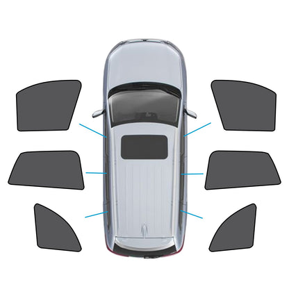 Car Window Magnetic Mesh Sun Blind Shades Front & Rear Suitable For BMW X1 E84 2010-2015