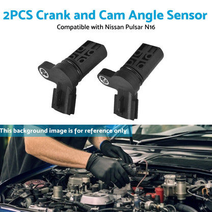 Crank  and  Cam Sensor Suitable for Nissan Pulsar N16 1. 6L 1. 8L 1999-2007 B37314M50B.