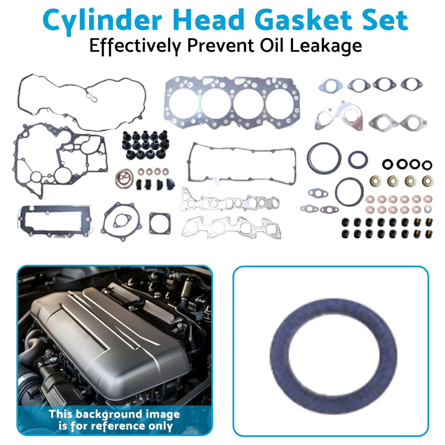 Cylinder Head Gasket Set Suitable For Holden Rodeo Colorado Isuzu D-Max