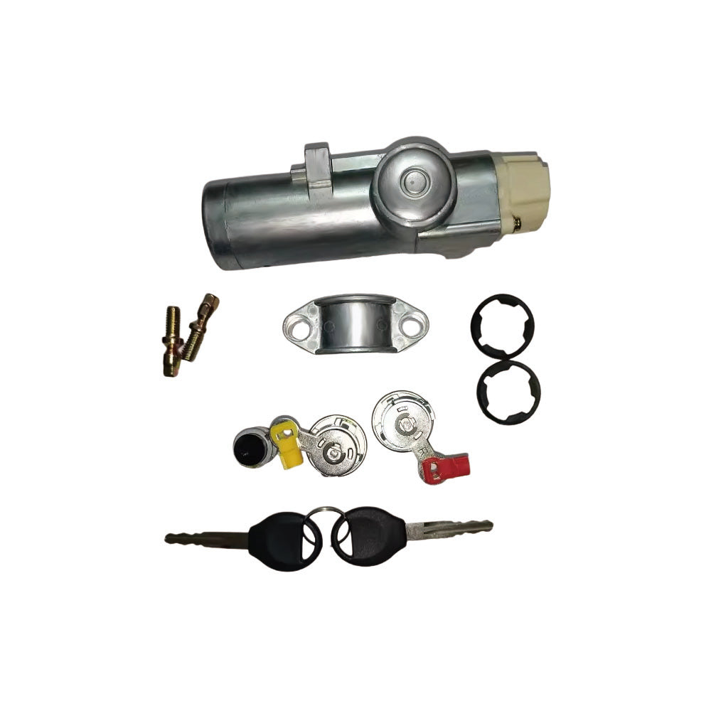 Door Lock Key Ignition Barrel Set Suitable For Nissan Patrol GU Y61 Ute 2000-2017