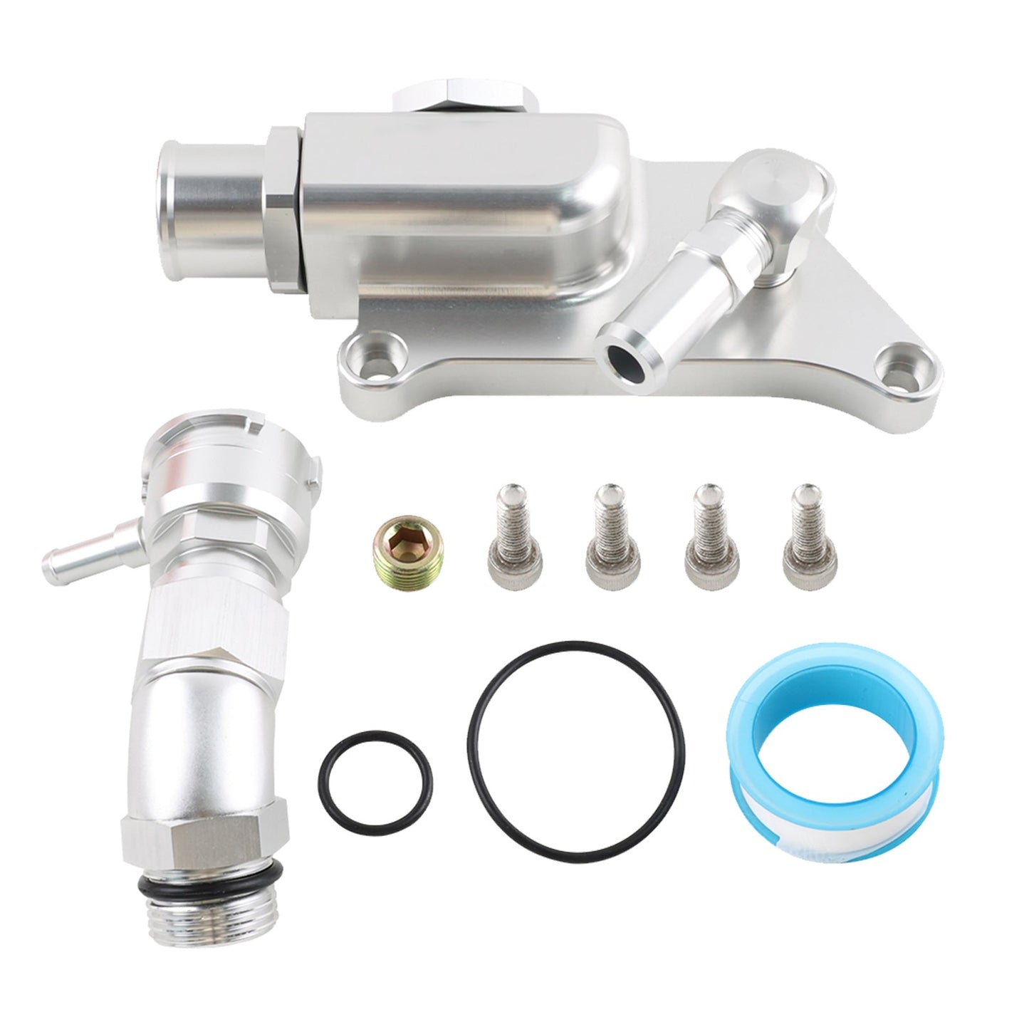 Straight Elbow Filler Neck Hose  Upper Coolant Housing Kit Suitablefor K20Z3 K24.