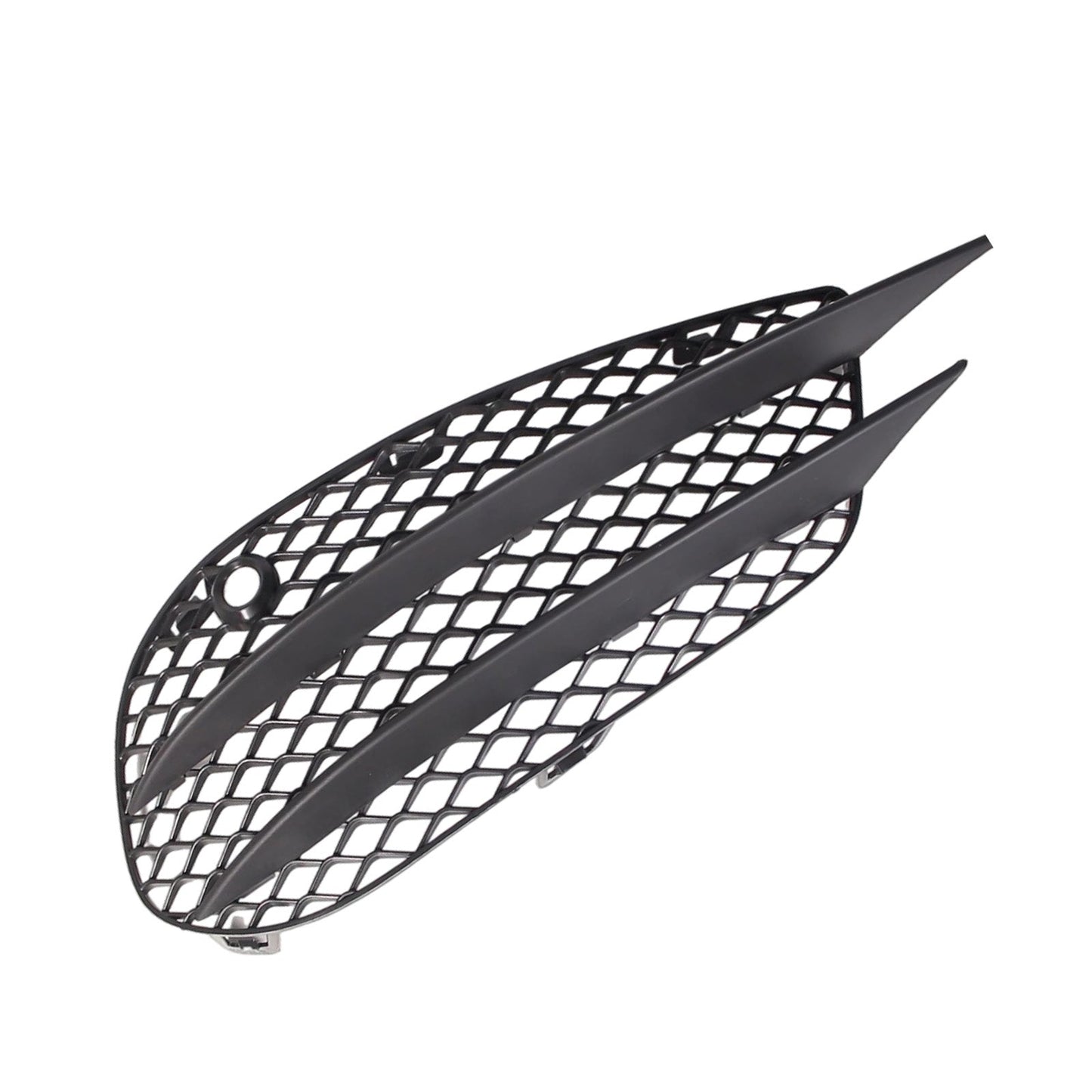 Pair Front Bumper Fog Lamp Grille Suitable for Mercedes-Benz C-Class W205 15-18.