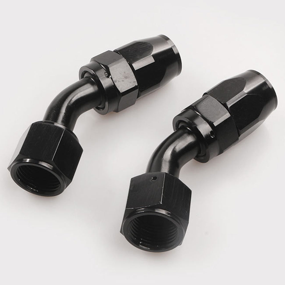 Aluminium Baffled Engine Oil Catch Can 0. 75L 2 Port AN10  3M Hose Fitting Kit.