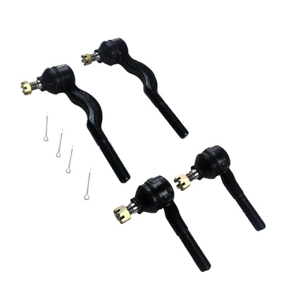 Inner & Outer Tie Rod End Kit 4x Suitable For Mitsubishi Triton MK 4WD 1996-2006