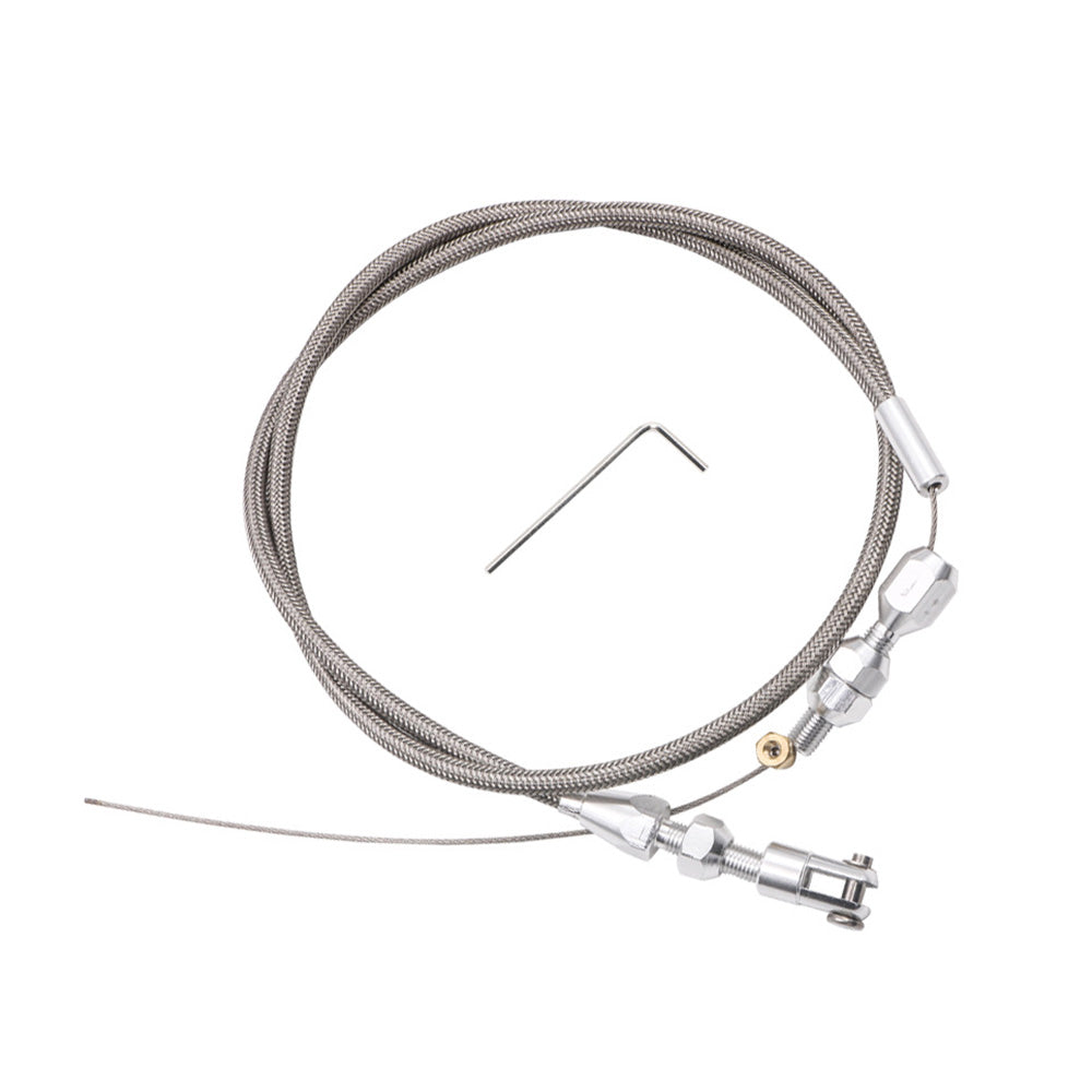 36 inch  Braided Throttle Cable Kit Suitable For 97-07 Chevrolet LS1 4. 8 5. 3 5. 7 6. 0.