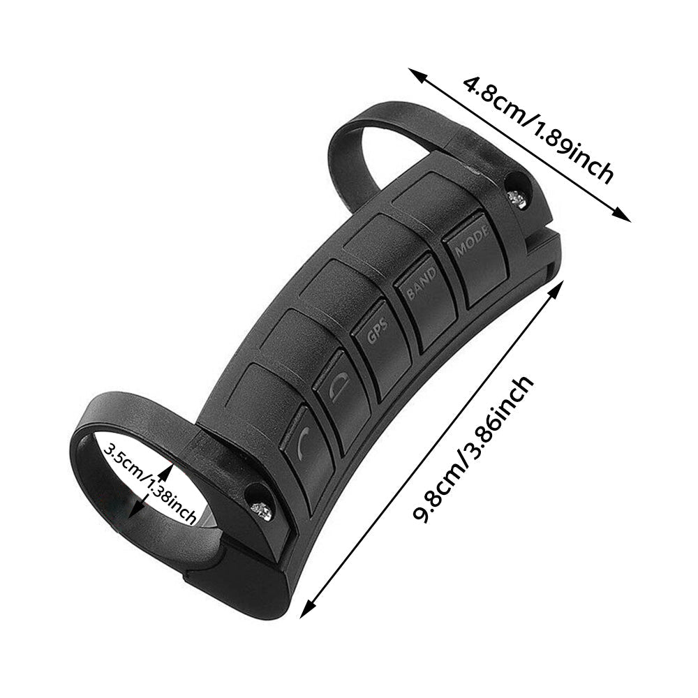 LED Wireless Bluetooth Car Steering Wheel Button Controller Suitable for Toyota