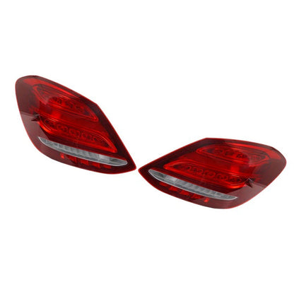 LED Rear Tail Light Pair Suitable for Mercedes C-Class W205 Sedan