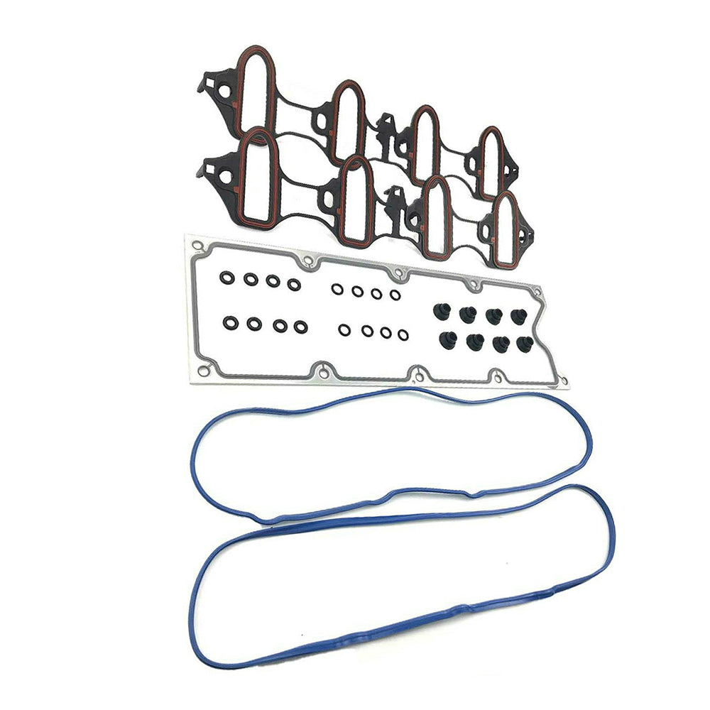 Intake Manifold Gasket Set Suitable for Chevrolet GMC Buick Hummer 4.8L–6.0L.