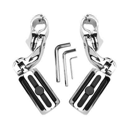 1-1 4''Motorcycle Highway Foot Pegs Chrome Engine Guard Suitable For Davidson AU.