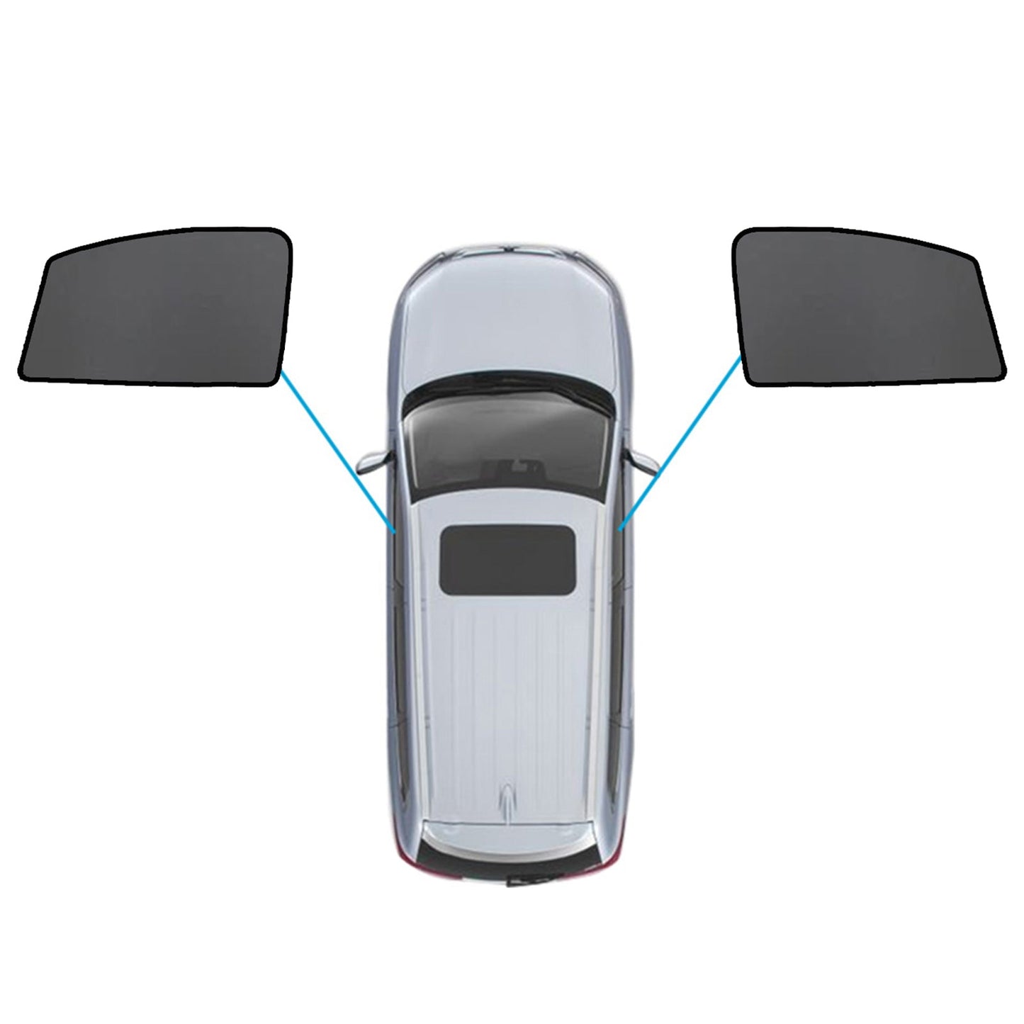 Magnetic Mesh Sun Shade Suitable for Subaru Outback Front Rear