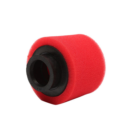 Red 38mm Foam Pod Air Filter Cleaner 50-300CC Suitable For ATV Dirt Bike Go Kart.