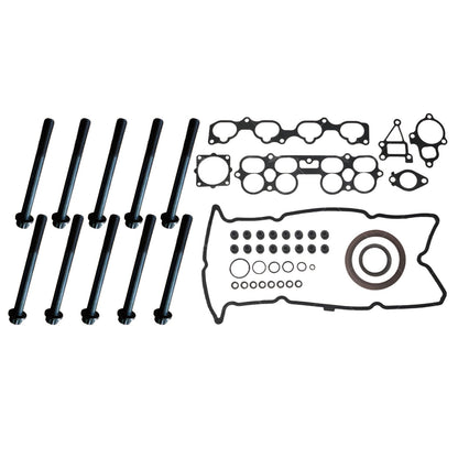VRS Head Gasket Kit & Bolt Set Suitable for Nissan X-Trail T30 2.5L QR25DE