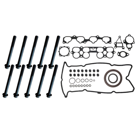VRS Head Gasket Kit with Bolt Set Suitable For Nissan X-Trail T30 2.5L QR25DE 2001-2007