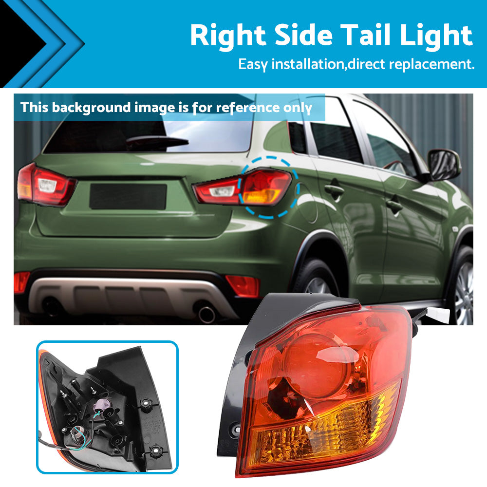 Right Rear Outer Tail Light Stop Lamp Suitable For MITSUBISHI ASX XA XB XC 10-19.