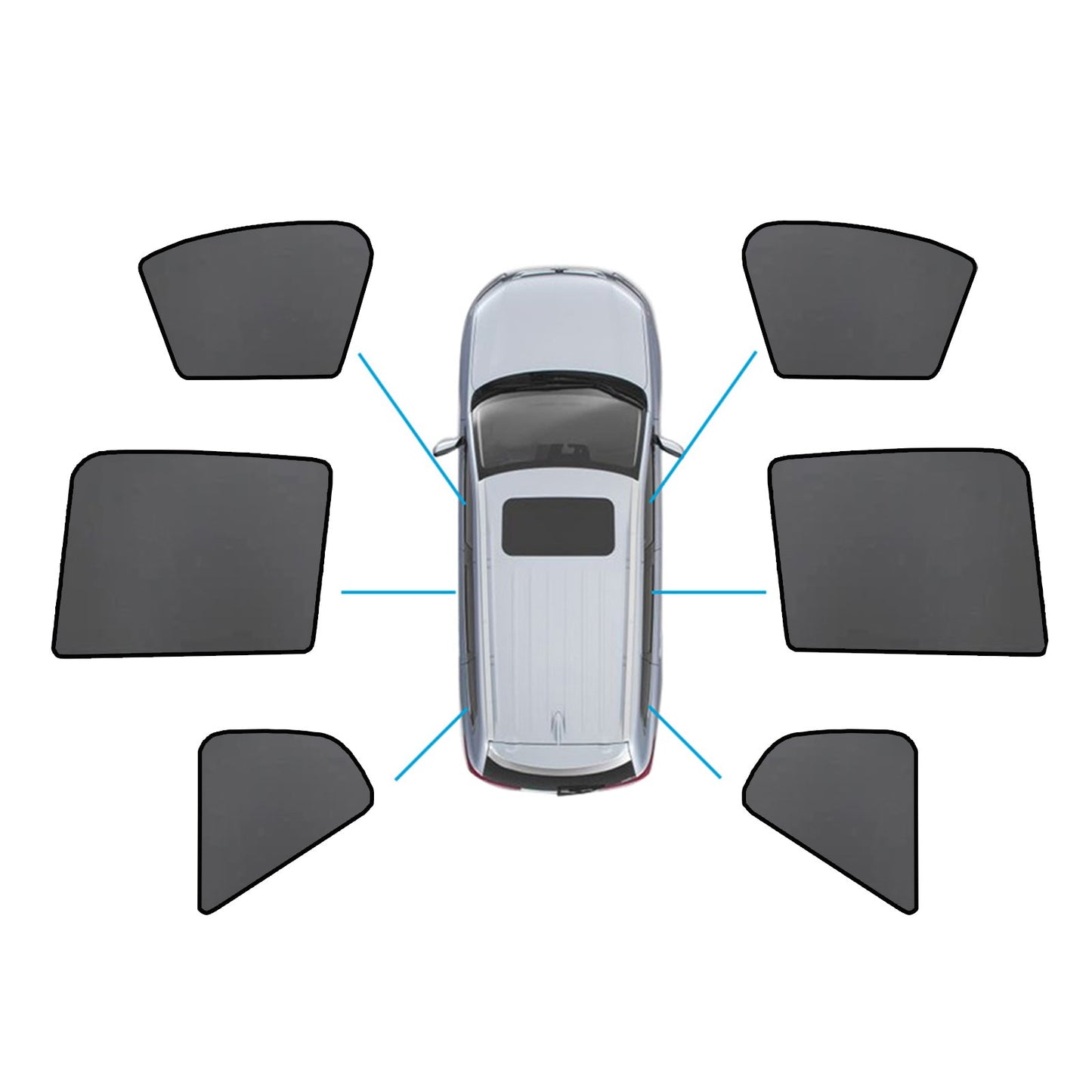 Magnetic Mesh Sun Blind Suitable for Volvo XC40