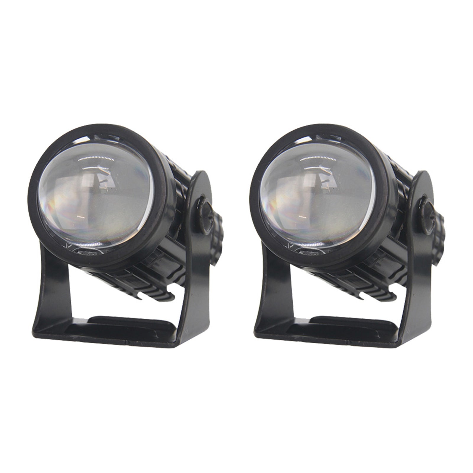 2X LED Motorcycle Headlight Spot Lights Car Driving Fog Lamp Yellow White 12-24V.