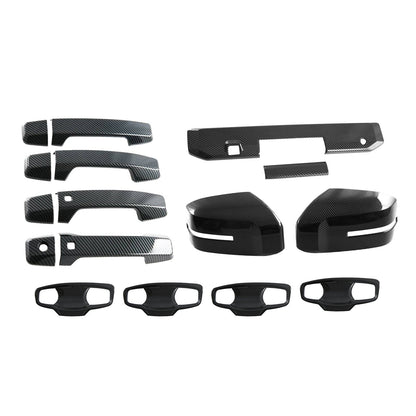 Front Mirror & Rear Door Handle Bowl Cover Suitable for Mitsubishi Triton 2.4L