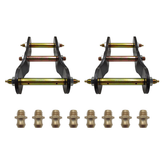 Extended Greasable Shackles 2 Inch 50mm Lift Kit Suitable For Mitsubishi Triton ML / MN 2005-2015