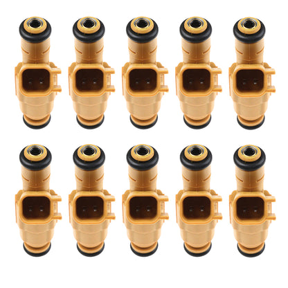 10x Fuel Injector Suitable For Ford E-350 F-250 F-350 F-450 F-550 F53 6.8L V10