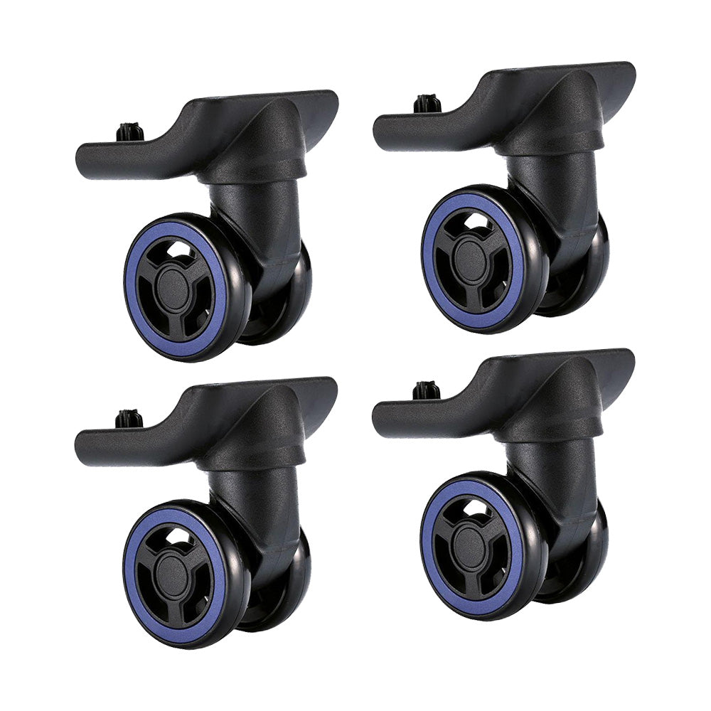 4x Luggage Wheels 360 Silent Spinner Suitable for Travel Suitcase Trolley Case