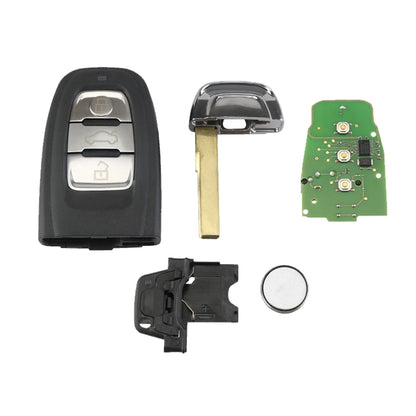 Complete Remote Car Key Fob 8K0 959 754 G Suitable for Audi A4 S4 A5 S5 A6 S6.