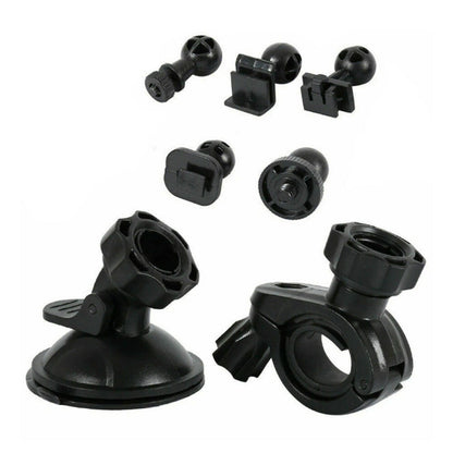 5 Joint Suction Cup Mirror Mount Clips Suitable For Most Dash Cam GPS Units.