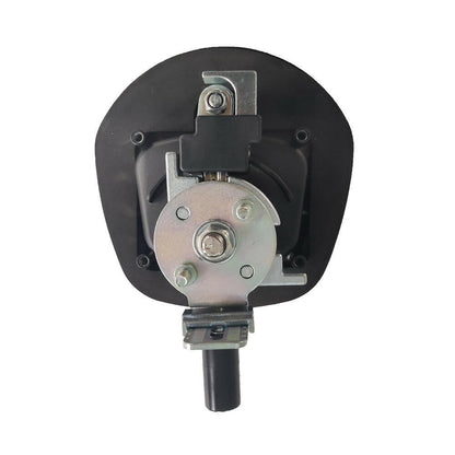 1x Black Recessed Folding T Lock / Handle Suitable For Trailer Toolbox Drop T Whale Tail.