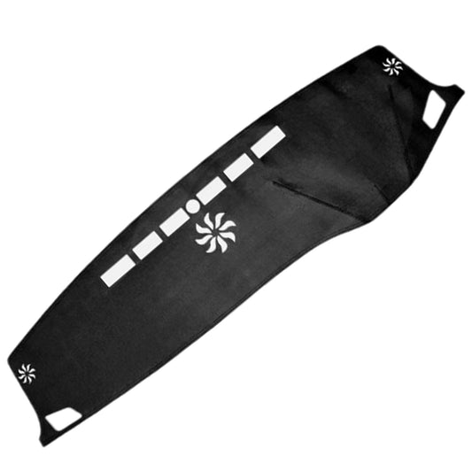 Dash Mat Non-Slip Microfiber Leather Black Suitable For LDV D90 2.0L 2017-2024.