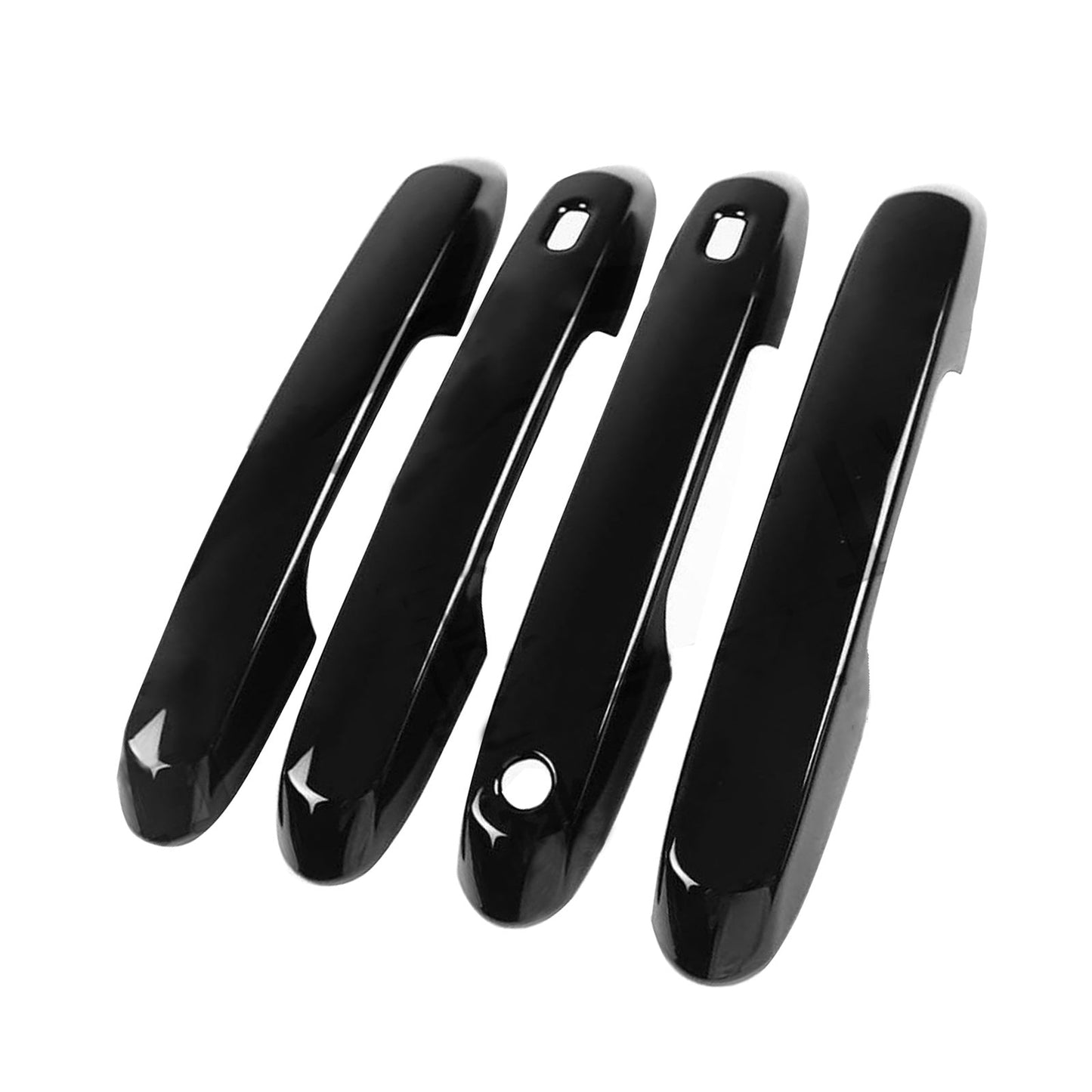 Door Handle & Rearview Mirror Cover Suitable For Toyota Prado LC250 2024 Glossy Black