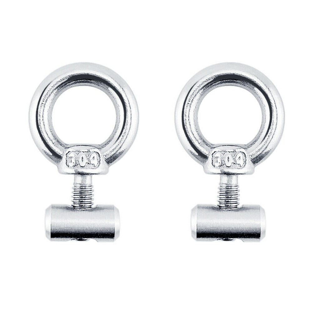 Awning Rail Stoppers Rail Track Screws 2 / 4 / 8PCS Suitable For Boat Caravan Stainless Steel.