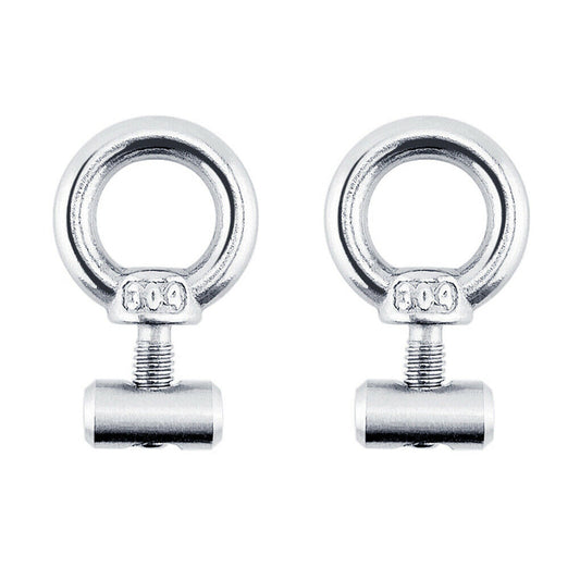 Awning Rail Stoppers Rail Track Screws 2 / 4 / 8PCS Suitable For Boat Caravan Stainless Steel.
