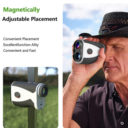 Golf Rangefinder With Slope 1200 Yards 7X Laser USB-C Magnetic