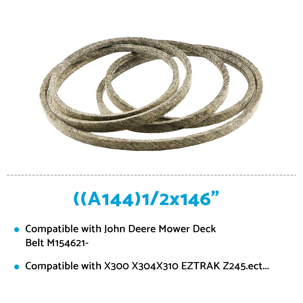 Belt Suitable For John Deere Mowers X300 X304 X310 EZTRAK Z245 42inch Deck M154621.