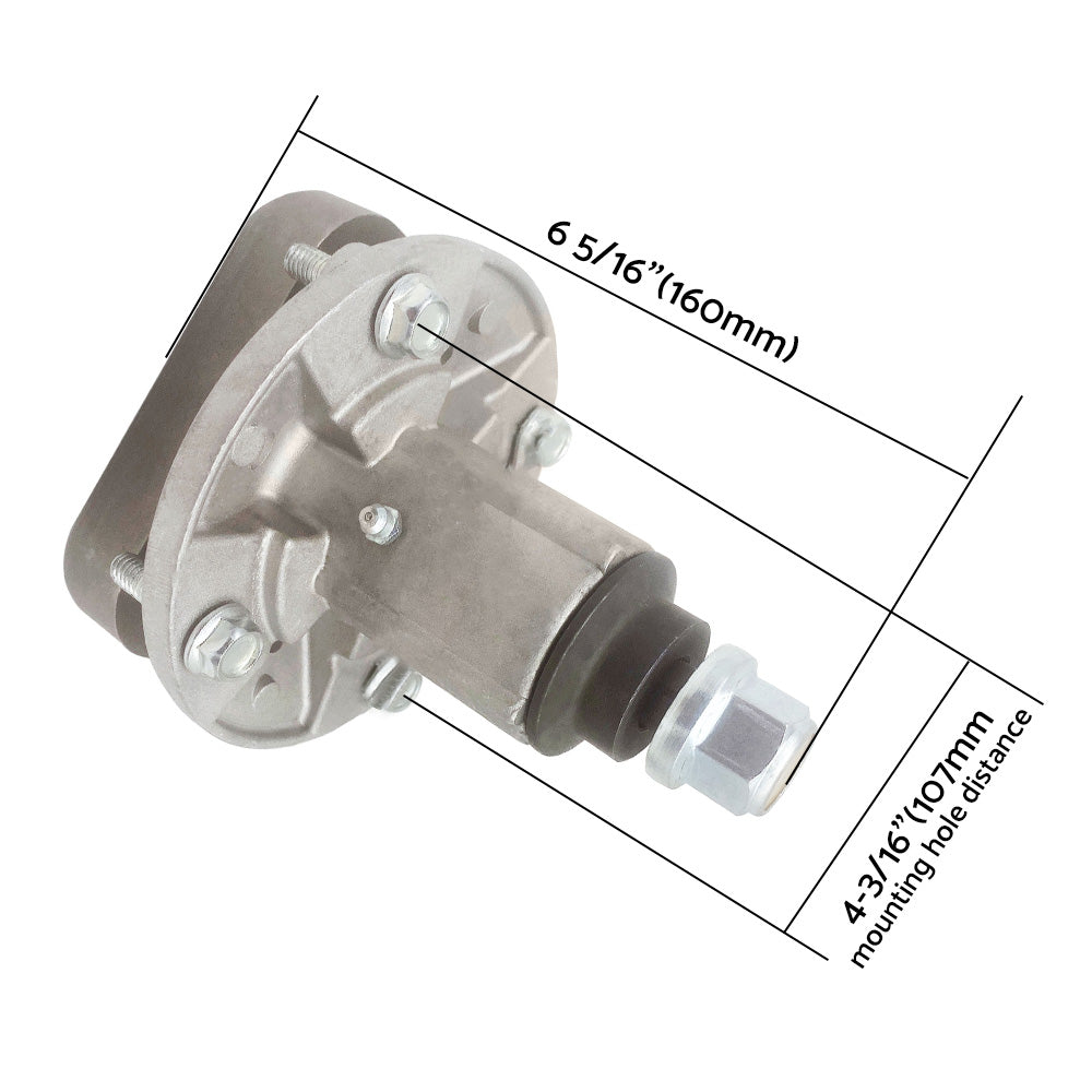 2xSpindle Assembly Suitable For John Deere Models L100 L107 L110 GY20050 GY20785.