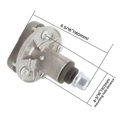 2xSpindle Assembly Suitable For John Deere Models L100 L107 L110 GY20050 GY20785.