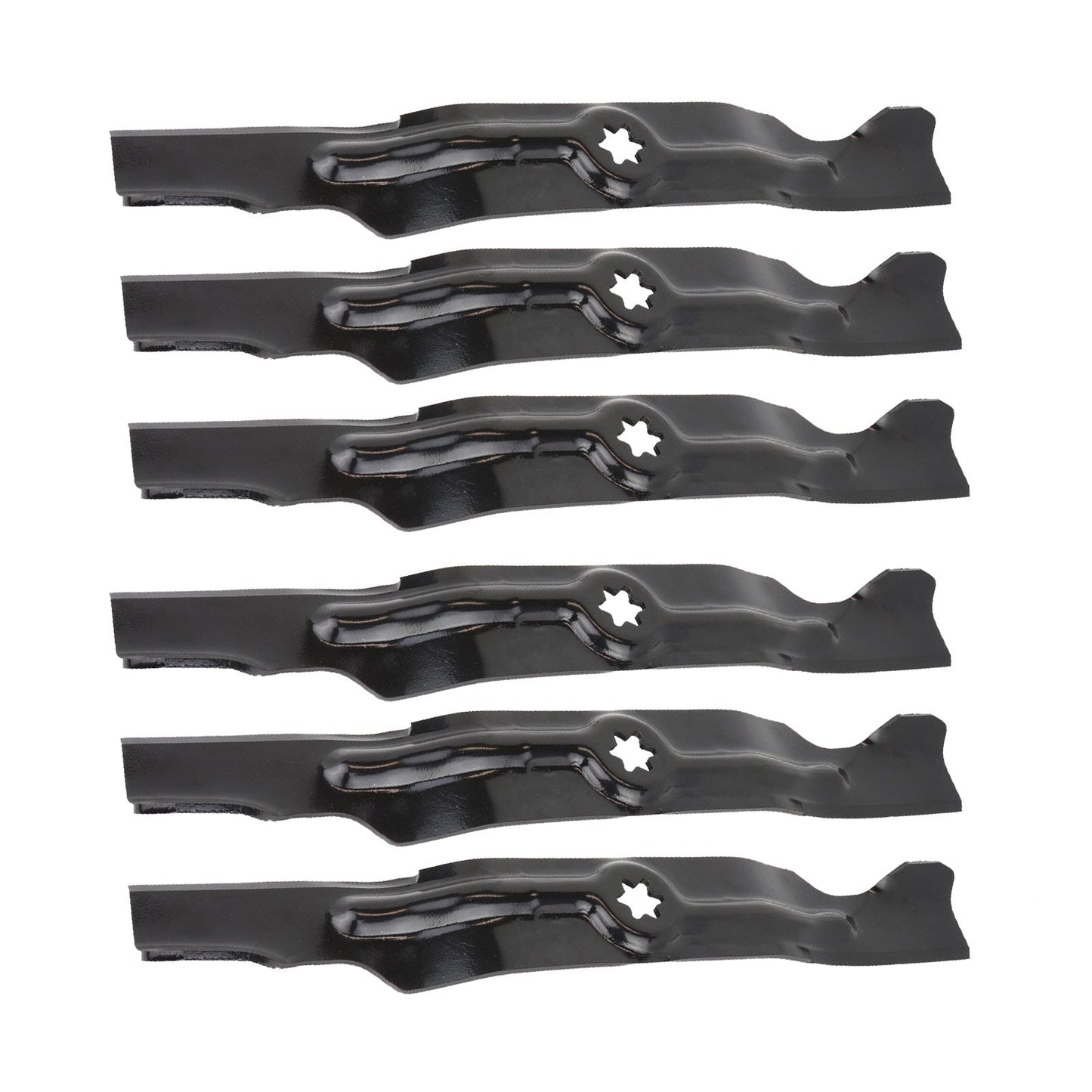 6pcs Blades Suitable 50inch Cub Cadet MTD Ride on Mower 742-04053 942-04053 B.
