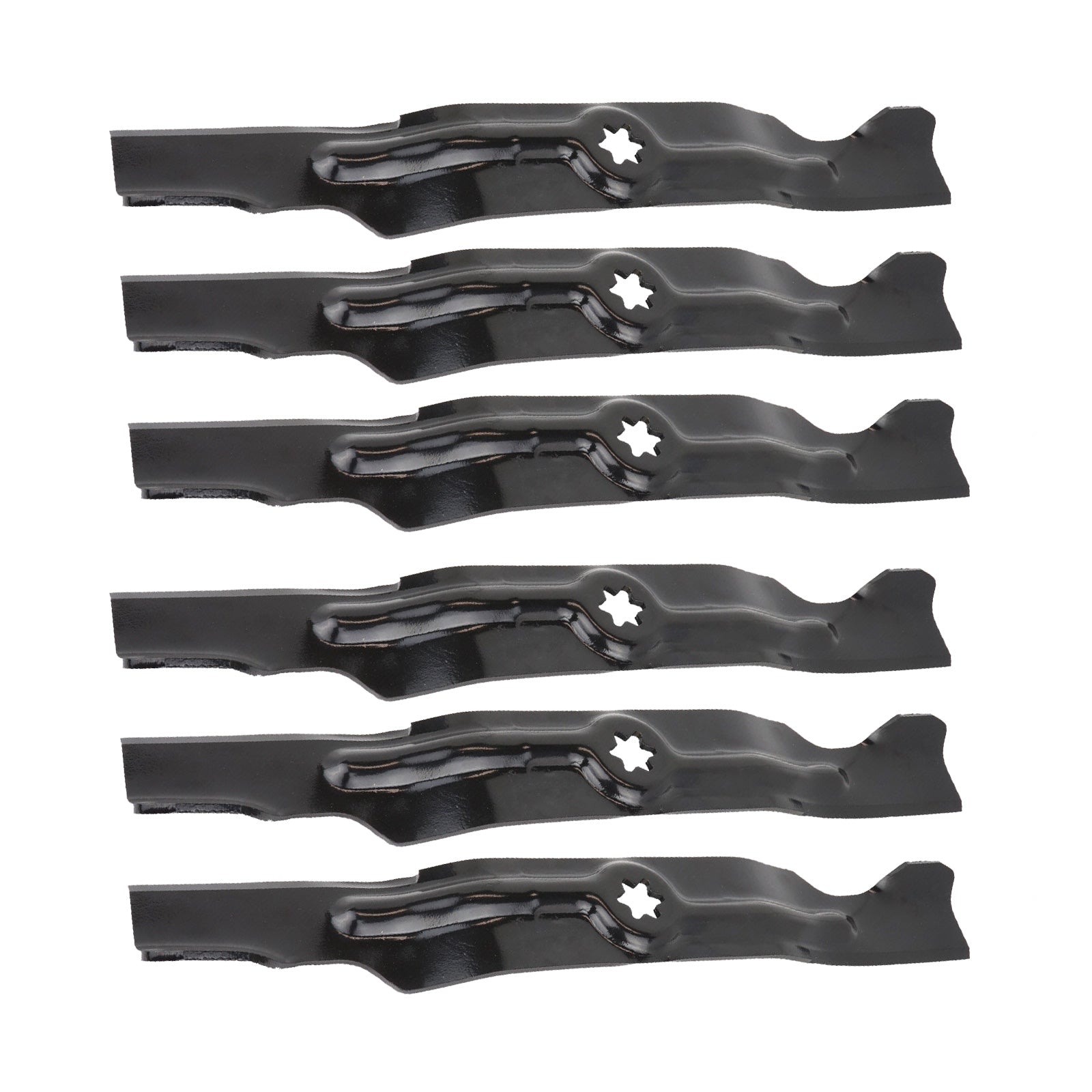 6pcs Blades Suitable 50inch Cub Cadet MTD Ride on Mower 742-04053 942-04053 B.