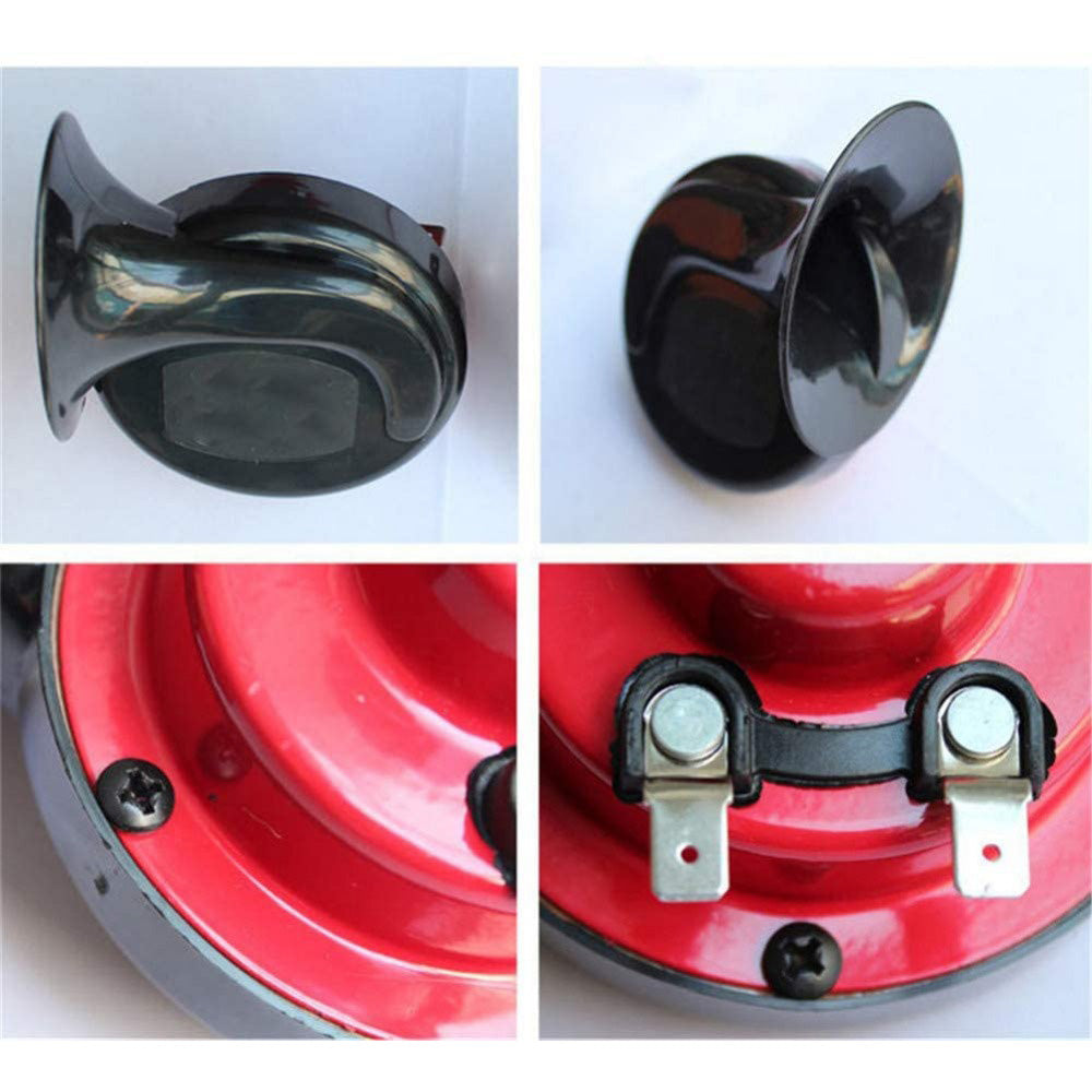 1 Pair 12V 300DB Super Train Horn For Trucks SUV Car Boat Motorcycles Speaker.