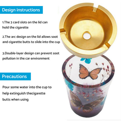 ?Silicone DIY Ashtray Epoxy Resin Mold Handmade Resin Casting DIY Home Decor.