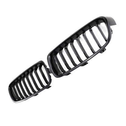 Front Bumper Kidney Grille Grill Suitable For BMW F30 F31 320i 330i 12-18.