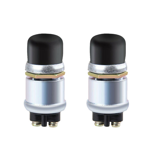 2x 12V Car Switch Push Button Ignition Starter Suitable For Engine Start Heavy Duty