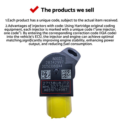 Fuel Injector Suitable for Mercedes-Benz Sprinter OM651 2.1L Diesel