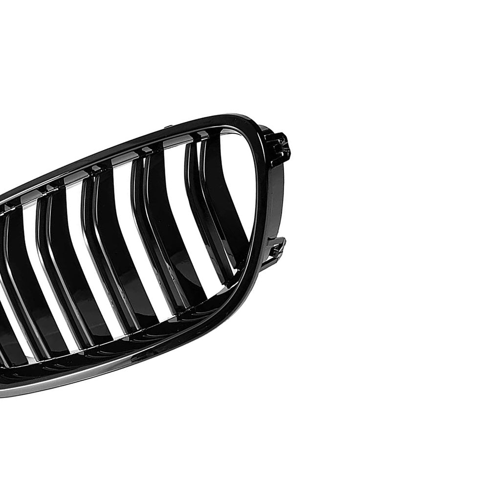 Bumper Bar Grille Gloss Black Suitable For BMW 5 Series F10 F11 Front Bumper Replacement Assembly.